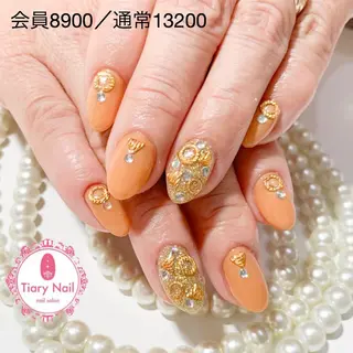 ネイル 💗🪽Tiary Nail🪽💗のネイルデザイン
