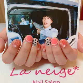 ネイル La neige* yuki 🥯🍑のネイルデザイン