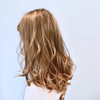 ロング カラー 🌈ぷる艶カラー🌈 髪質改善👑柳沼尚貴のヘアスタイル