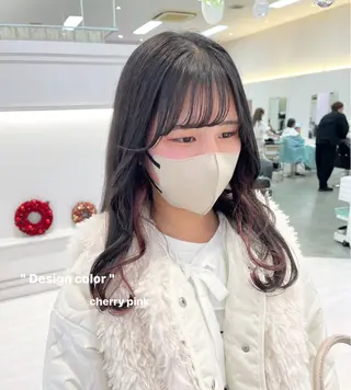 ミディアム カラー GOODDAY ヘアサロンのヘアスタイル