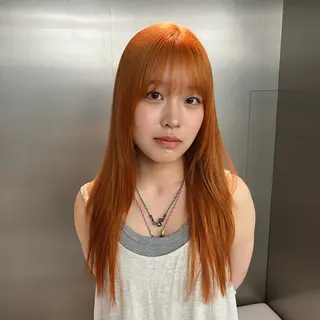 ロング カラー 🤍Suzuka🤍 ハイトーン/ブリーチのヘアスタイル