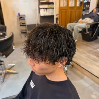 パーマ メンズ メンズ特化/ショート /ツイスパ/結希のヘアスタイル