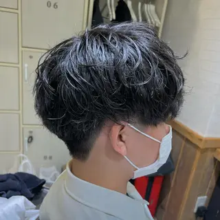 ショート パーマ メンズ ノグチ ナツコのヘアスタイル