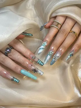 ネイル 🎀Pink ピンク🎀のネイルデザイン