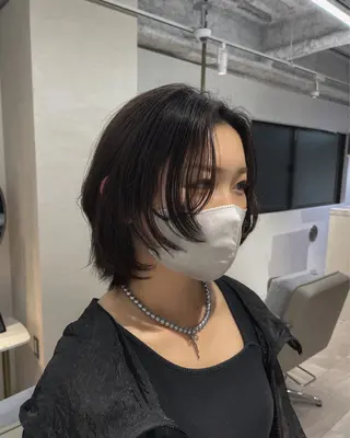 ショート Miyamoto Yasuchikaのヘアスタイル