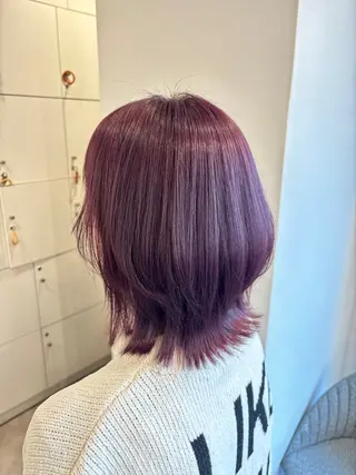 ミディアム カラー SHIAN橋本店 おぐちまほのヘアスタイル