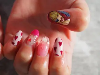 ネイル glaNje 福光のネイルデザイン