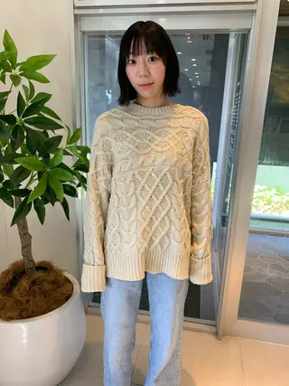 ショート 名竹聖治/透明感 カラー/縮毛矯正のヘアスタイル