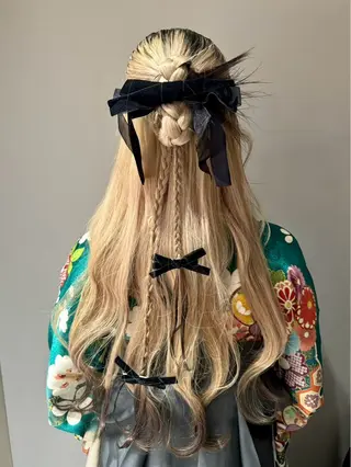 ヘアアレンジ レイヤースタイル COCORO 🎀のヘアスタイル