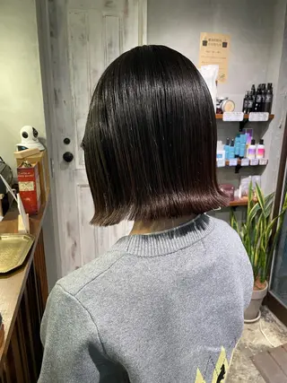 ミディアム 中村 彩乃のヘアスタイル