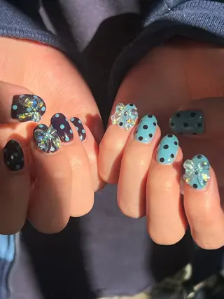 ネイル Hata nail 🎀個性派ニュアンスのネイルデザイン