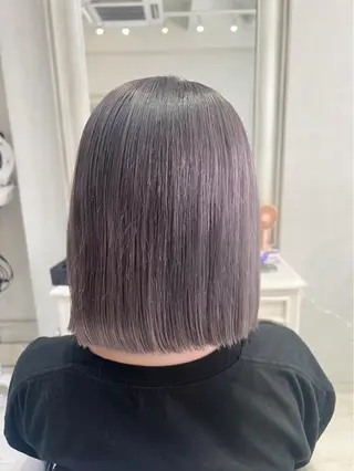 ミディアム 🫧縮毛矯正支持率 No.1 ほのか🫧のヘアスタイル