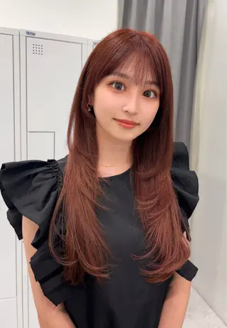 ロング ✨上品可愛い 垢抜けカラー/後藤✨のヘアスタイル