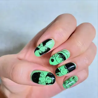 ネイル タケノ クルミのネイルデザイン