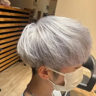 カラー メンズ 大久保 隆蔵のヘアスタイル