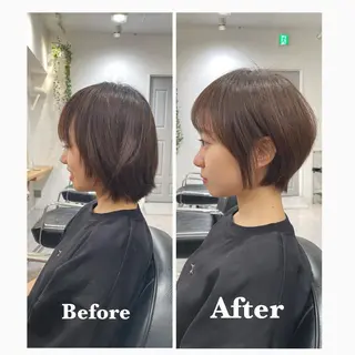 ショート カラー 表参道【髪質改善】 宮嶋勇太のヘアスタイル