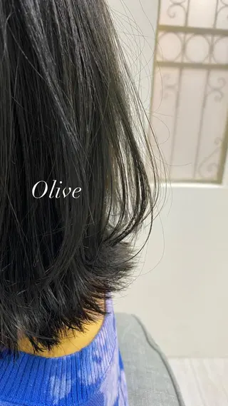 ミディアム カラー flen所属・𖤣𖥧𖥣𖥧田中 姫乃𖤣𖥧𖥣𖡡のヘアスタイル