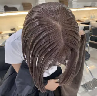 セミロング NeiRo 北千住 ユリのヘアスタイル