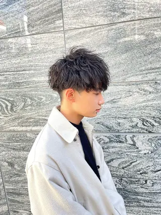 パーマ メンズ イケメン製造機 🔥上原沙羅🔥のヘアスタイル