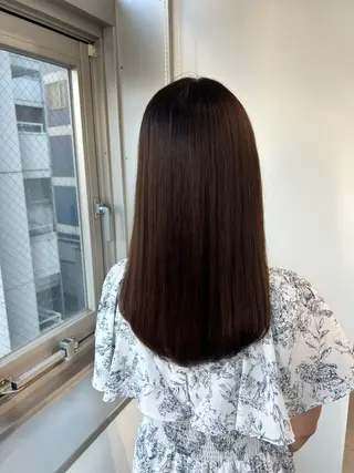 セミロング 岩口 智洋のヘアスタイル