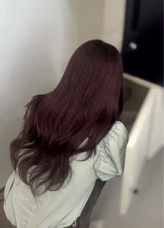 ロング カラー mitty aikaのヘアスタイル