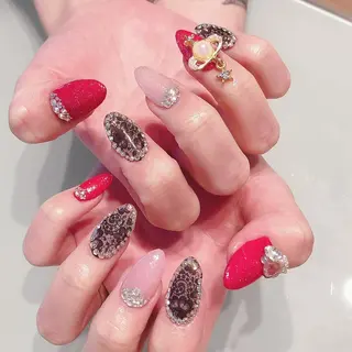 ロング ネイル ☺︎山部 志麻☺︎のネイルデザイン