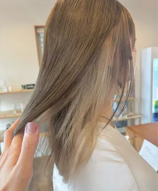 セミロング Claire 【クレール】所属・富山駅徒歩8分/ 透明感カラーみきやのヘアスタイル