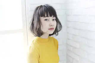 ミディアム THE DAY所属・AKI HASHIMOTOのヘアスタイル