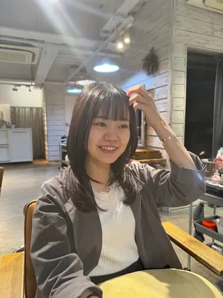 ロング 🪞表参道パーマ Nikachi🪞のヘアスタイル