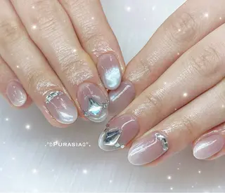 ネイル Purasia高橋✧ マグ/ワンホン/地雷のネイルデザイン