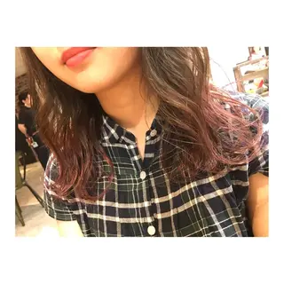 ロング カラー 竹嶌 健吾のヘアスタイル