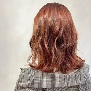 ミディアム 🤍髪質改善➕透明感 カラー🤍川上葵のヘアスタイル