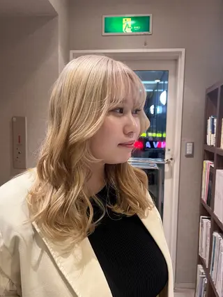 ロング カラー dogstar小林諒 レイヤー/パーマのヘアスタイル