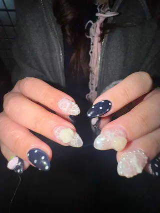 ネイル MITSUKI🪡 海外/個性派/ロングのネイルデザイン