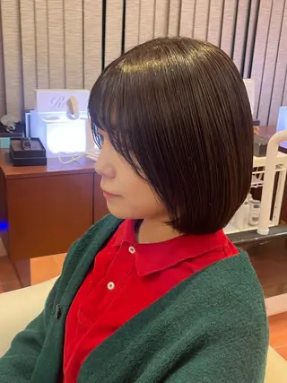 ショート カラー ヘアアレンジ Agu hair mieux宮崎大塚店所属・デザインカラー✨ 日高桃佳のヘアスタイル