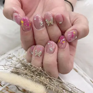 ネイル 🦋ネイルサロン ブラン🌈ゆりのネイルデザイン