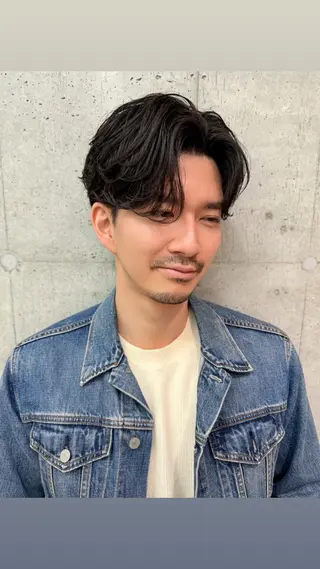 メンズ 立川ブリーチ ピンク宮崎のヘアスタイル