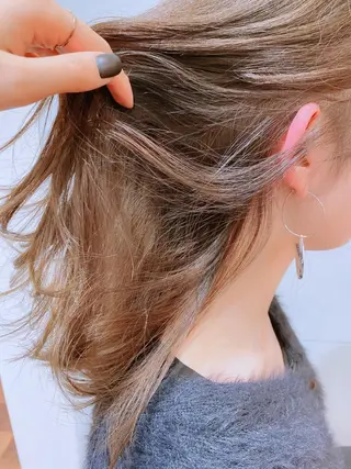 セミロング 垢抜けのプロ🪄 honoのヘアスタイル