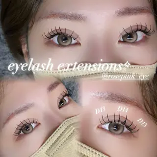 マツエク・マツパ rose pink所属・rose pink MIYUのマツエク・マツパデザイン