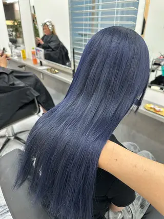 ロング カラー ヘアアレンジ 久米 治仁のヘアスタイル