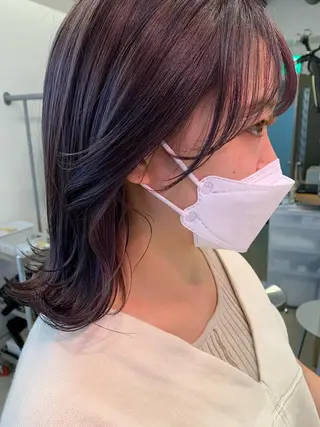 カラー 🍃marina🍃 韓国ヘア/Aujuaのヘアスタイル