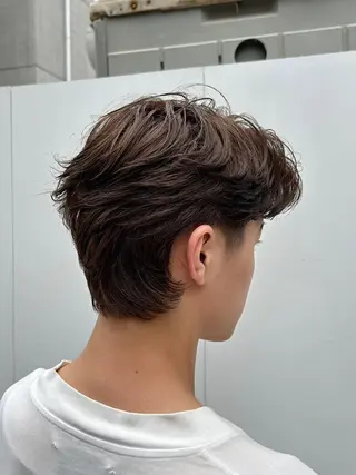カラー メンズ 似合わせカット /パーマ岡本淳平のヘアスタイル