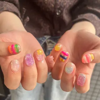 ネイル 小川 柚香のネイルデザイン