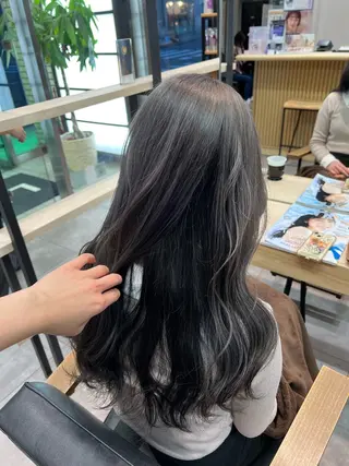 ロング カラー 🌞レイヤー×カラー 前川那津美🌞のヘアスタイル