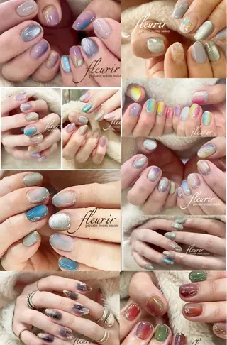 ネイル フルリール 【プライベートサロンのネイルデザイン