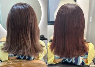カラー TELAHAIR岡野 春奈のヘアスタイル
