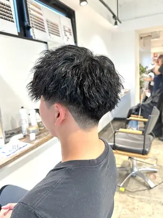 パーマ メンズ 骨格補正施術/メンズ 専門美容師/YUYAのヘアスタイル