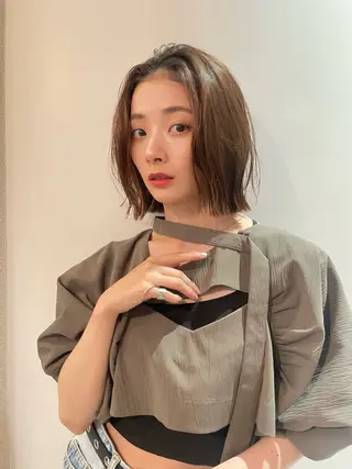 カラー 🟠mile Chinatsu🟠のヘアスタイル