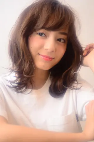 ミディアム 【代表】田川 祐也のヘアスタイル