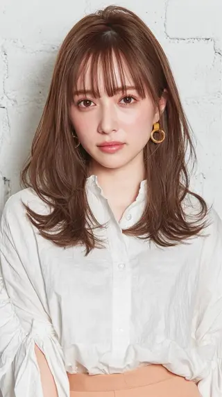 セミロング カラー 神保町駅徒歩5分🍀 NEWOPEN🍀渚のヘアスタイル